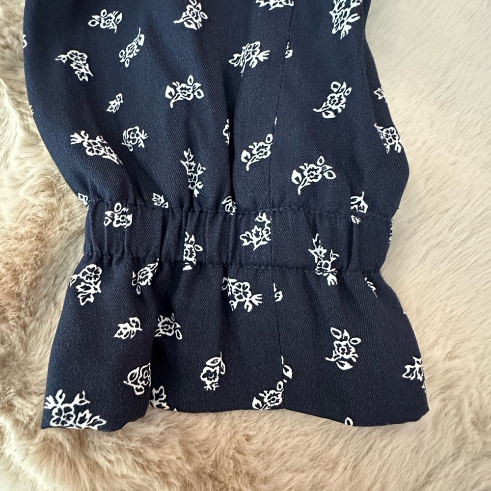 Loft Tiny Rose Pattern Jacket - image 6